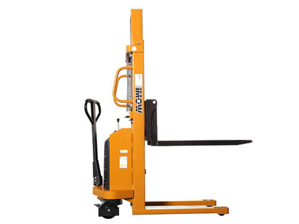 中力電動叉車,窄腿覆蓋式半電動堆高車